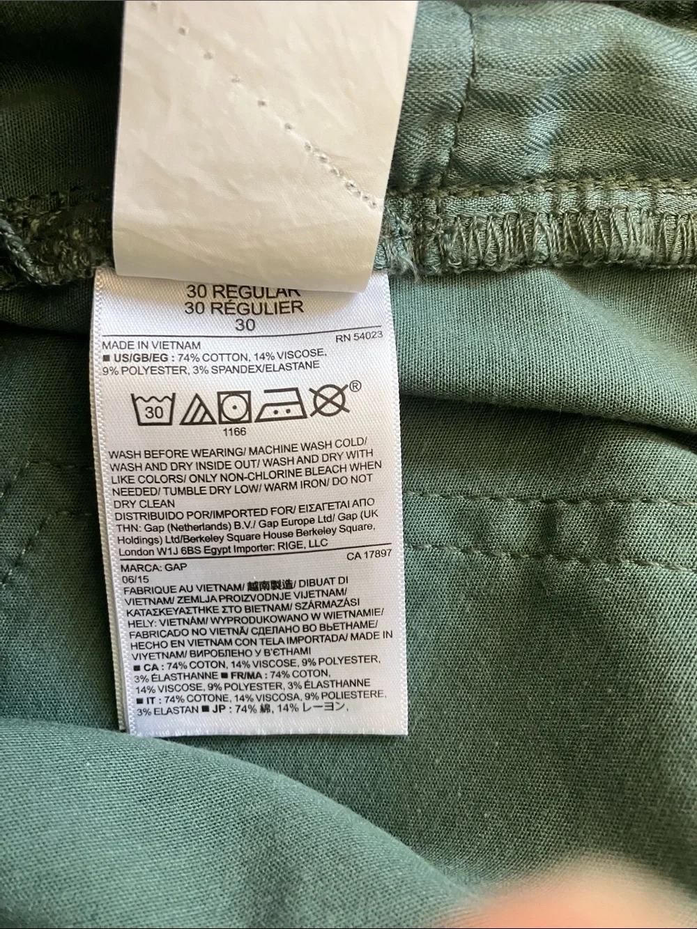 GAP true skinny